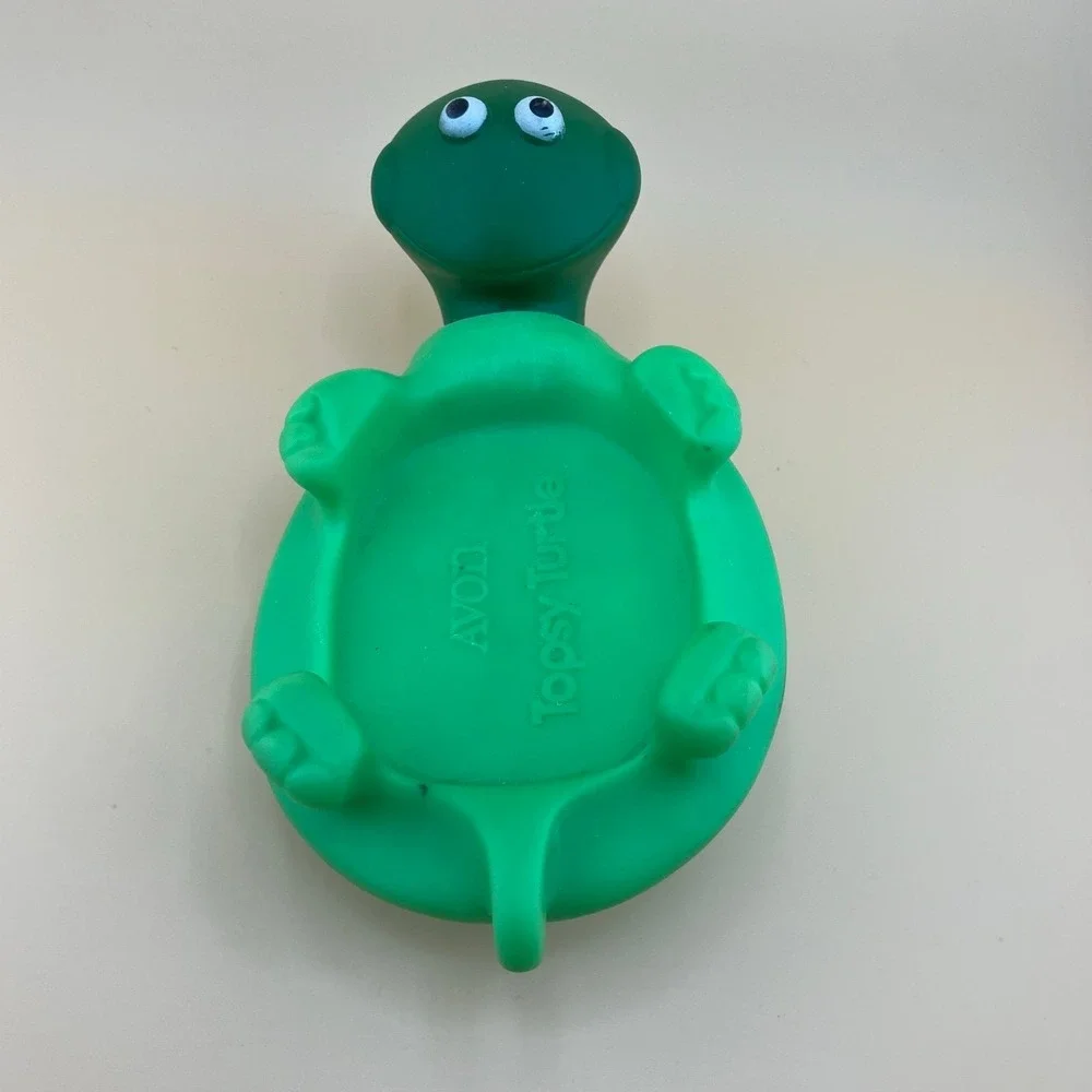 Vintage Avon Topsy Turtle 1970s Floating Soap Dish Collectible